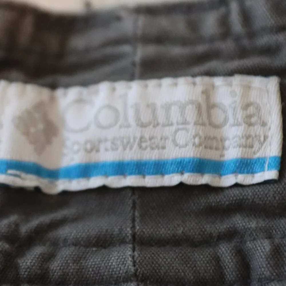 Columbia Cotton Casual Long Shorts Size 10 Grey - Picture 3 of 15
